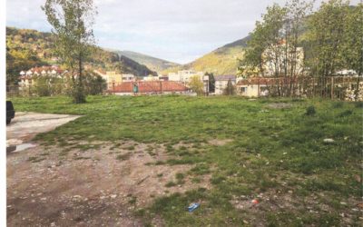 Obnova parka ispred platoa Omladinskog centra “Partizan”